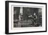 The Broker's Man. from the Picture by Alfred Dixon-null-Framed Giclee Print