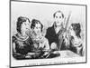 The Bronte Family-Patrick Branwell Bronte-Mounted Giclee Print