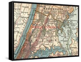 The Bronx (C. 1900)-Encyclopaedia Britannica-Framed Stretched Canvas