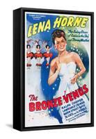 The Bronze Venus, (aka The Duke is Tops), Lena Horne on 1943 poster art, 1938-null-Framed Stretched Canvas