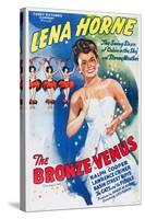 The Bronze Venus, (aka The Duke is Tops), Lena Horne on 1943 poster art, 1938-null-Stretched Canvas