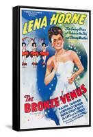 The Bronze Venus, (aka The Duke is Tops), Lena Horne on 1943 poster art, 1938-null-Framed Stretched Canvas