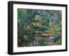 The Brook, 1895-1900, by Paul Cezanne, 1839-1906, French Impressionist painting,-Paul Cezanne-Framed Art Print