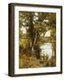 The Brook He Loved, 1892-Edward Wilkins Waite-Framed Giclee Print