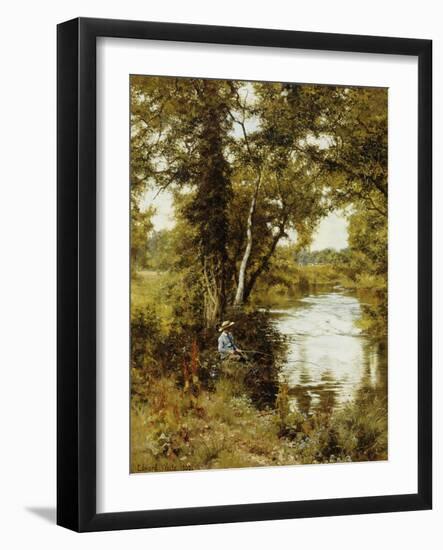 The Brook He Loved, 1892-Edward Wilkins Waite-Framed Giclee Print