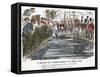 The Brook Jump, 1863-null-Framed Stretched Canvas