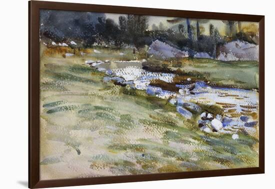 The Brook-John Singer Sargent-Framed Giclee Print