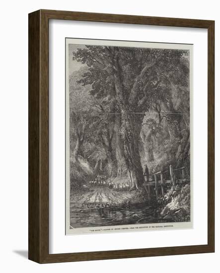 The Brook-null-Framed Giclee Print