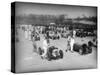 The Brooklands Trophy Race, 1937-null-Stretched Canvas