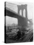 The Brooklyn Bridge, C.1903-10-null-Stretched Canvas