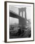 The Brooklyn Bridge, C.1903-10-null-Framed Photographic Print