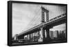 The Brooklyn Bridge - Iconic-Trends International-Framed Poster