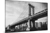 The Brooklyn Bridge - Iconic-Trends International-Mounted Poster