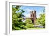 The Brooklyn Bridge - In the Style of Oil Painting-Philippe Hugonnard-Framed Premium Giclee Print