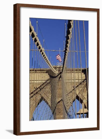 The Brooklyn Bridge, New York, United States-null-Framed Giclee Print