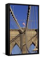The Brooklyn Bridge, New York, United States-null-Framed Stretched Canvas