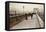 The Brooklyn Bridge Promenade, Looking Towards Manhattan, 1903-Joseph Byron-Framed Stretched Canvas