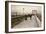 The Brooklyn Bridge Promenade, Looking Towards Manhattan, 1903-Joseph Byron-Framed Giclee Print