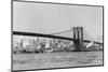 The Brooklyn Bridge Spans the East River, Ca. 1910-null-Mounted Photographic Print