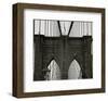 The Brooklyn Bridge-null-Framed Art Print