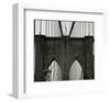 The Brooklyn Bridge-null-Framed Art Print