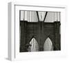 The Brooklyn Bridge-null-Framed Art Print