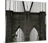 The Brooklyn Bridge-null-Mounted Art Print