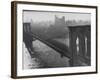 The Brooklyn Bridge-Arthur Schatz-Framed Photographic Print