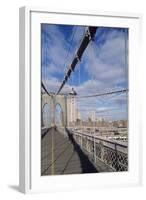 The Brooklyn Bridge-null-Framed Photographic Print