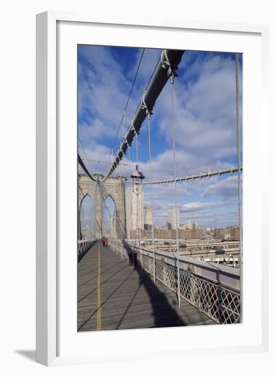 The Brooklyn Bridge-null-Framed Photographic Print