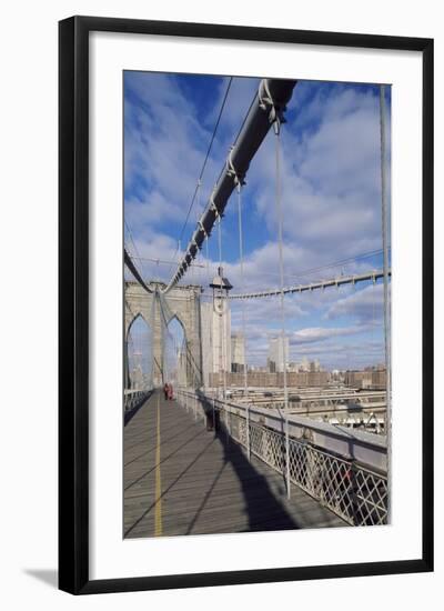 The Brooklyn Bridge-null-Framed Photographic Print