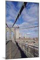 The Brooklyn Bridge-null-Mounted Photographic Print