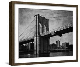 The Brooklyn Crossing-Pete Kelly-Framed Giclee Print