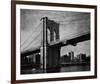 The Brooklyn Crossing-Pete Kelly-Framed Giclee Print