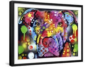The Brooklyn Pit Bull-Dean Russo-Framed Giclee Print