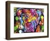 The Brooklyn Pit Bull-Dean Russo-Framed Giclee Print