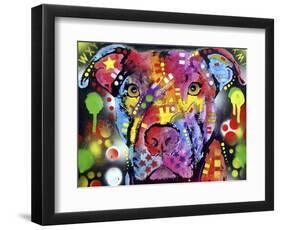 The Brooklyn Pit Bull-Dean Russo-Framed Giclee Print