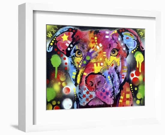 The Brooklyn Pit Bull-Dean Russo-Framed Giclee Print