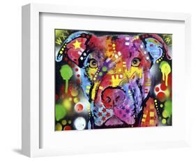 The Brooklyn Pit Bull-Dean Russo-Framed Giclee Print