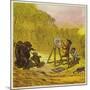 The Brothers Bold Encounter a Family of Gorillas-Ernest Henry Griset-Mounted Giclee Print