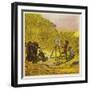 The Brothers Bold Encounter a Family of Gorillas-Ernest Henry Griset-Framed Giclee Print