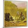 The Brothers Bold Encounter a Family of Gorillas-Ernest Henry Griset-Mounted Giclee Print