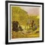 The Brothers Bold Encounter a Family of Gorillas-Ernest Henry Griset-Framed Giclee Print