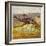The Brothers Bold Escape the Gorillas by Riding an Ostrich-Ernest Henry Griset-Framed Giclee Print