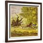 The Brothers Bold Pursued by Angry Gorillas-Ernest Henry Griset-Framed Giclee Print