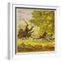 The Brothers Bold Pursued by Angry Gorillas-Ernest Henry Griset-Framed Giclee Print