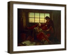 The Brothers Francesco and Valentino Zuccato, 1858-Carlo Gilio-Framed Giclee Print