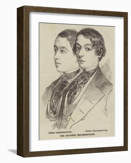 The Brothers Hellmesburger-null-Framed Giclee Print