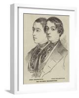 The Brothers Hellmesburger-null-Framed Giclee Print