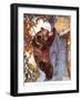 The Brown Bear (Ursus Arctos), Climbing after Honey, Illustration from 'The New Natural History',…-Warwick Reynolds-Framed Giclee Print